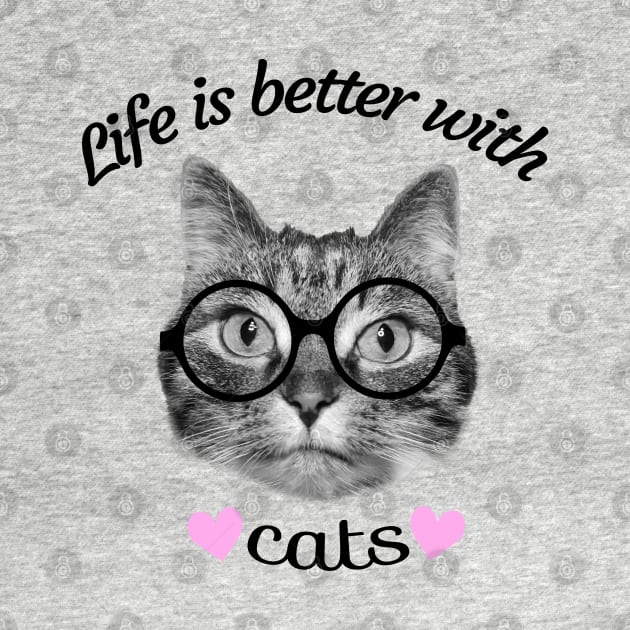 Life is better with cats by Purrfect